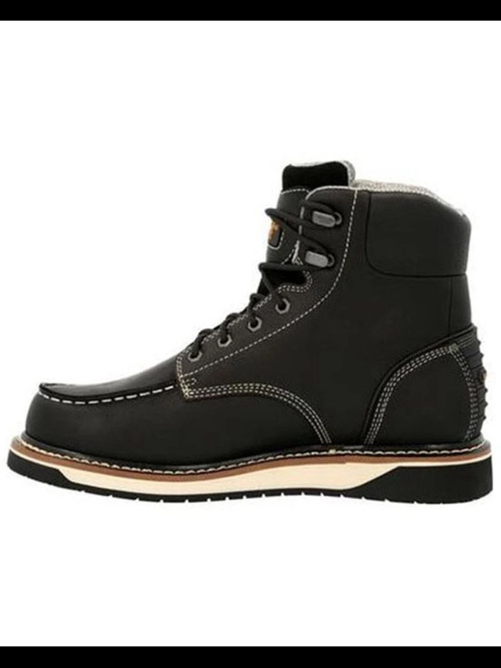 NWT GEORGIA  MENS 13 AMP LT WEDGE WATERPROOF MOC-TOE Work BOOTS Size